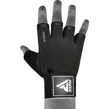 RDX T2 Guanti Palestra Mezze Dita Polsiera G-Foam
