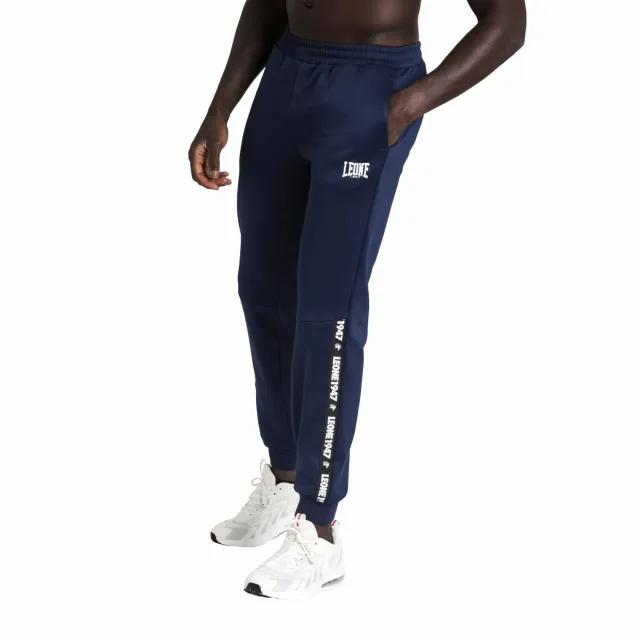 Leone 1947 Tape 47 ABX221 pantalone uomo corda XL bande laterali