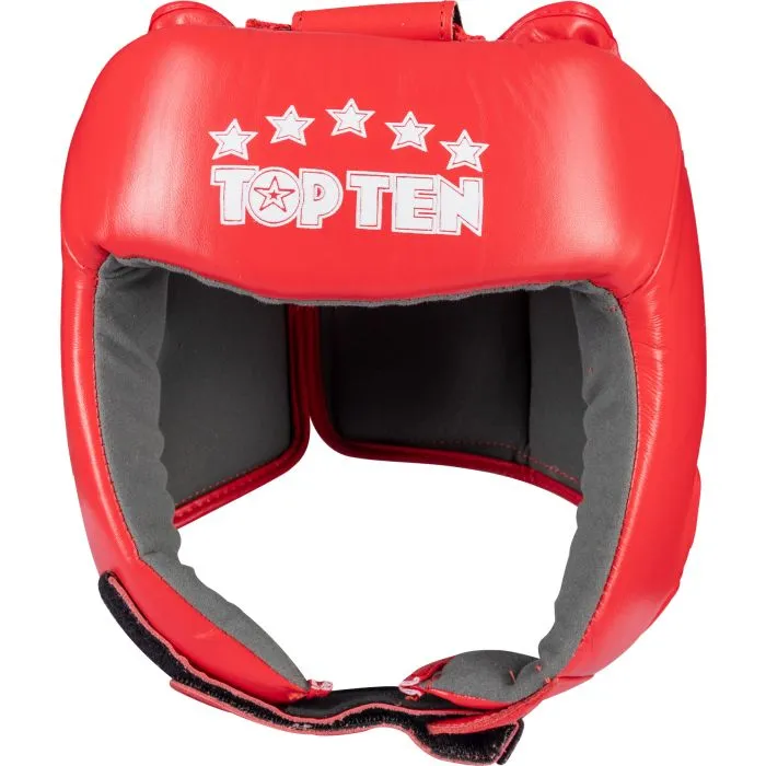 TOP TEN Competition casco boxe pelle bovina
