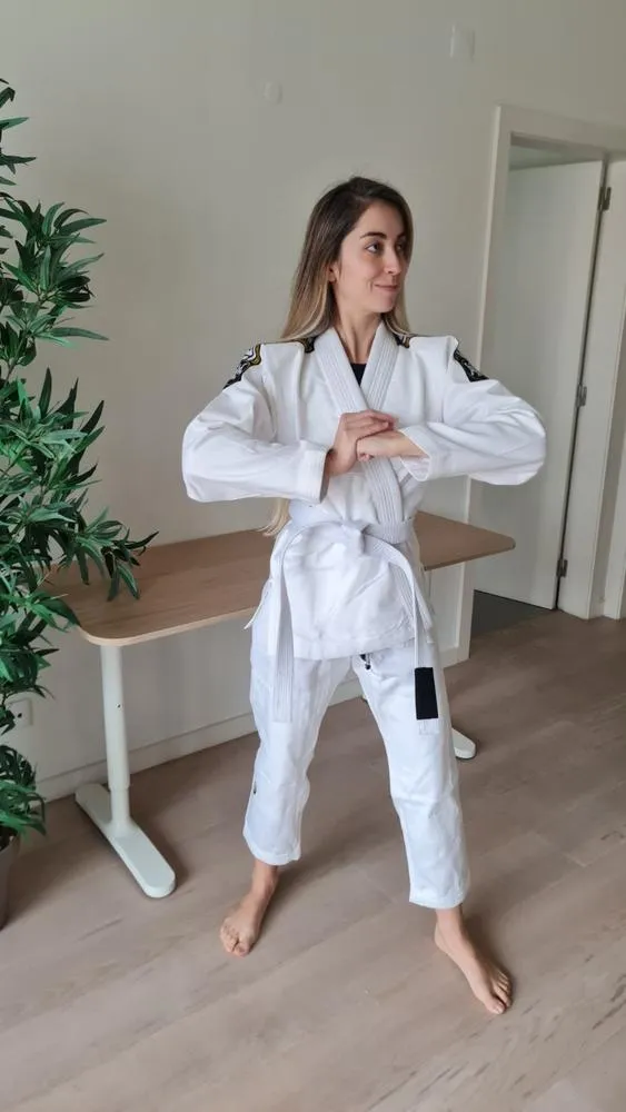 Tatami Nova Absolute kimono BJJ bianco donna leggero 350 GSM