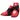 RDX T1 Parapiedi Kickboxing Rossi WAKO pelle vera