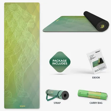 RDX D7 Tappetino Yoga 6mm Gomma Antiscivolo