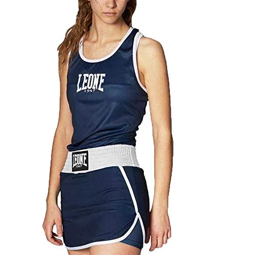 Leone 1947 Gonnellino Boxe Donna Blu cintura elasticizzata