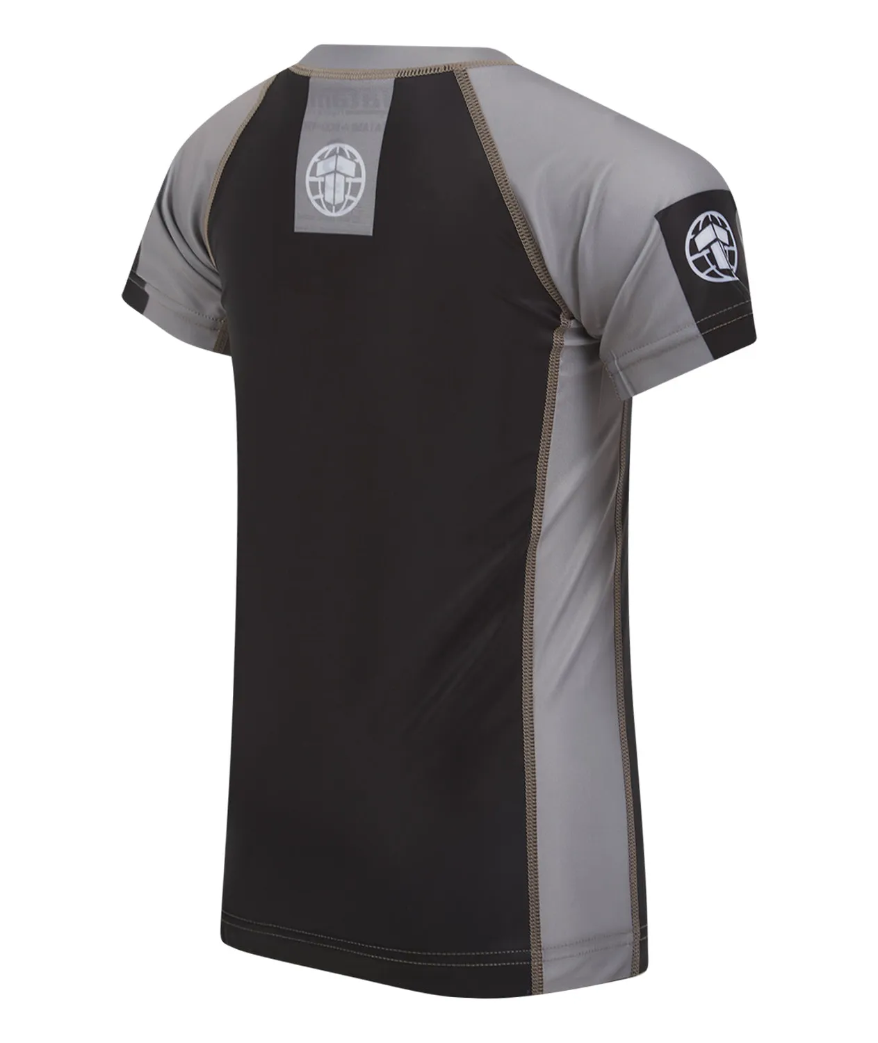 Tatami Fightwear Rash Guard bimbo grigia manica corta