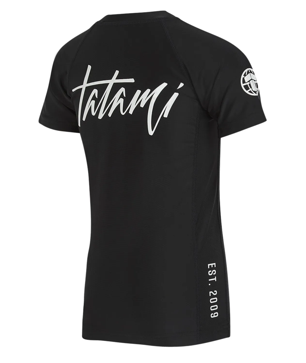 Tatami Rupture rash guard bambino maniche corte nero