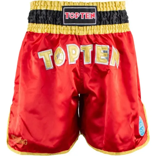 TOP TEN WAKO pantaloncini kickboxing poliestere