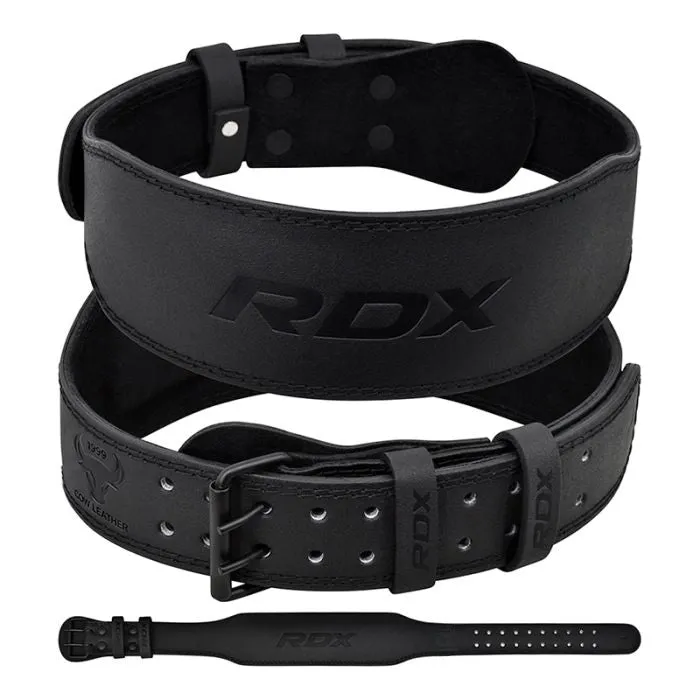 RDX 4 Inch cintura palestra sollevamento pelle