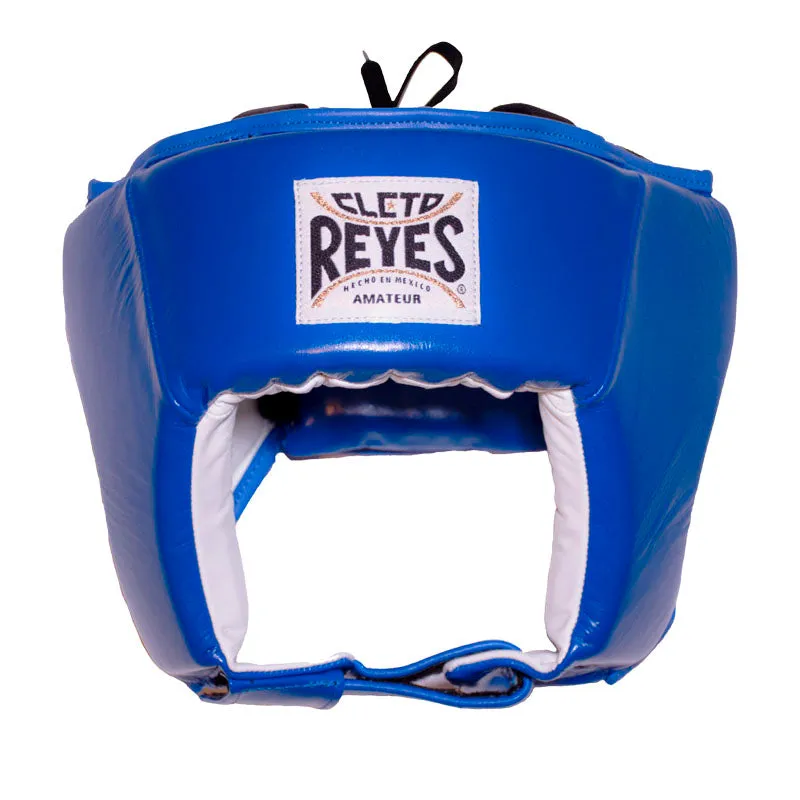 Cleto Reyes Amateur caschetto boxe pelle rosso M