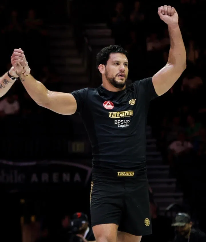Tatami Fightwear Pro rash guard maniche corte uomo nero-oro