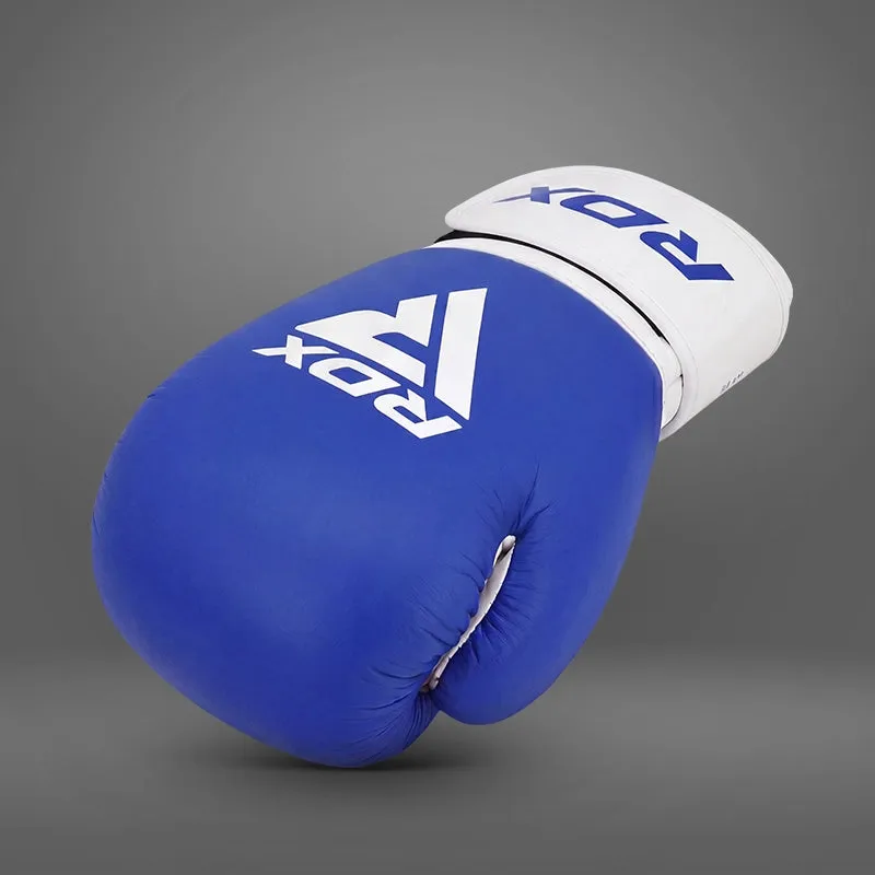 RDX T1 Guantoni Boxe WAKO pelle vera 14oz rossi