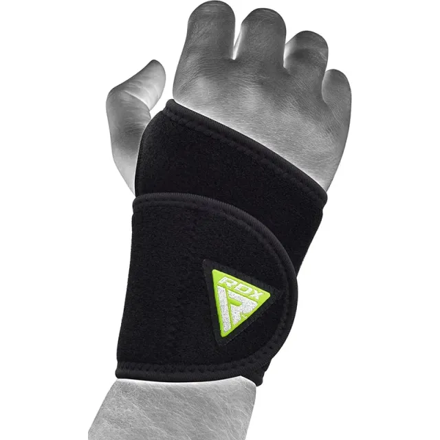 RDX W1 fascia polso palestra stabilizzante termica
