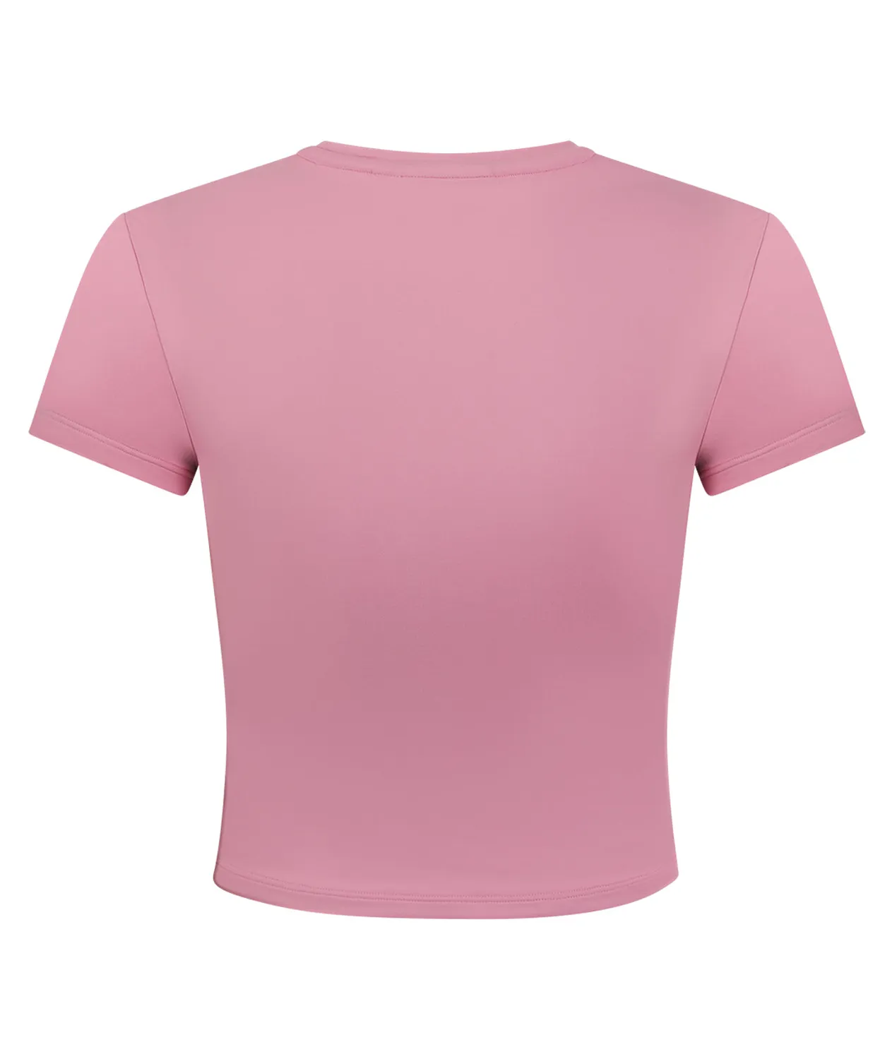 Tatami Fightwear Ladies Luxe Cropped T-Shirt Rosa Blush Coprente