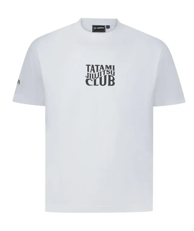 Tatami Submission t-shirt bambino bianca 9-11 cotone