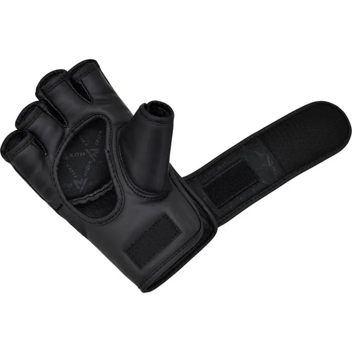 RDX F12 Guanti MMA Neri M Presa Aperta Protezione Nocche