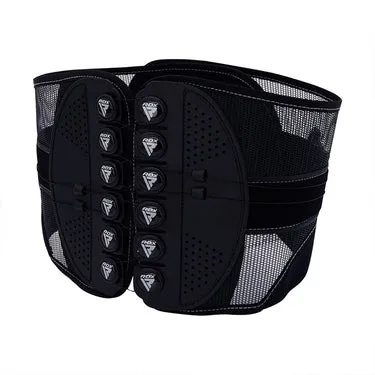 RDX SB Fascia Lombare Regolabile Palestra Nera