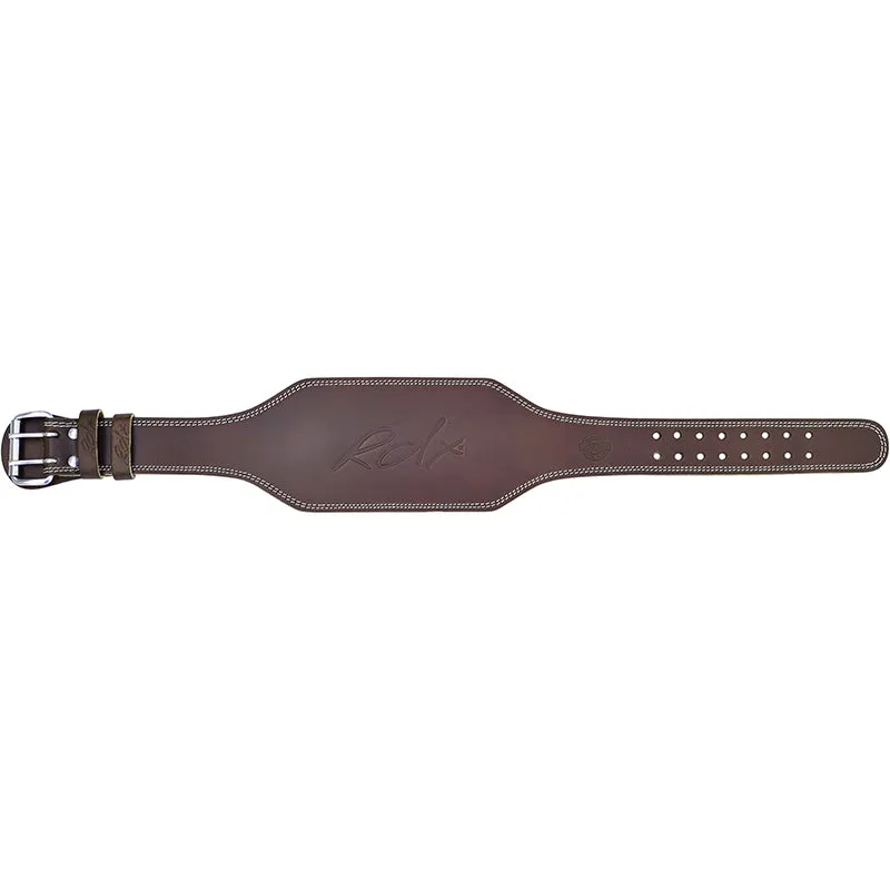 RDX Cintura Sollevamento Pelle Marrone 6 Pollici