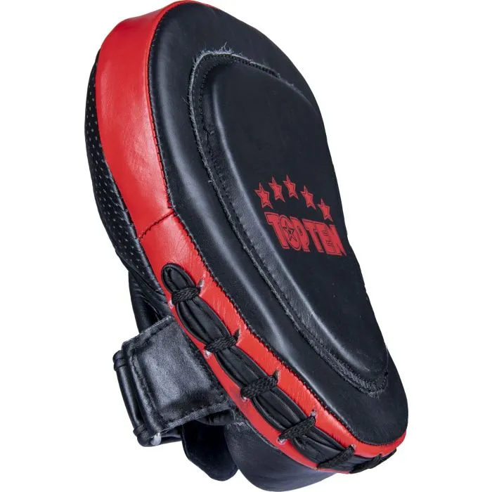 TOP TEN Drums focus mitt neri-rossi coppia pelle