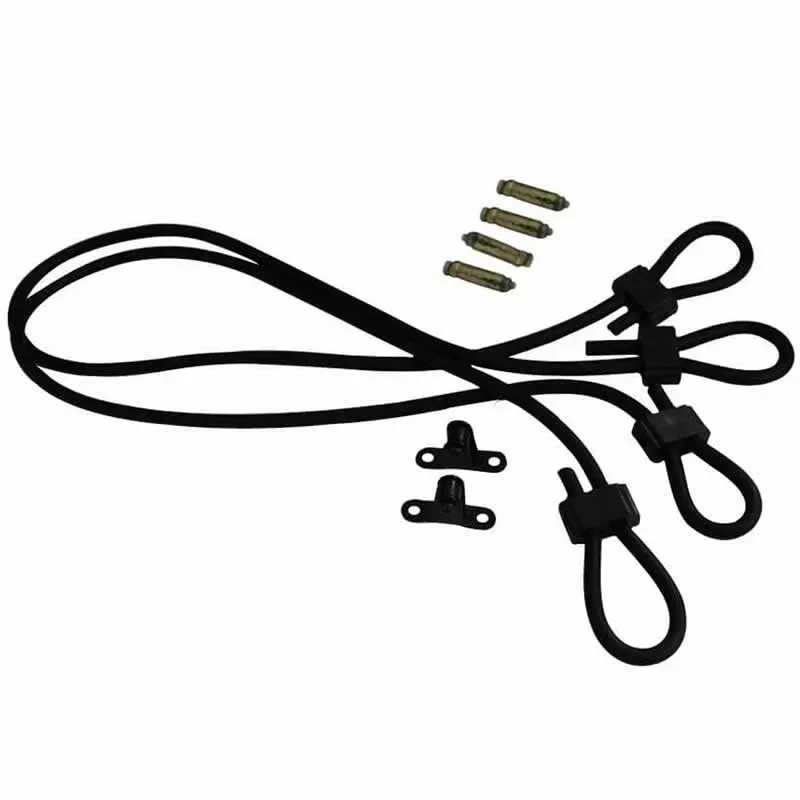 RDX R1 Cinghie Pavimento-Soffitto Nere con 2 Ganci
