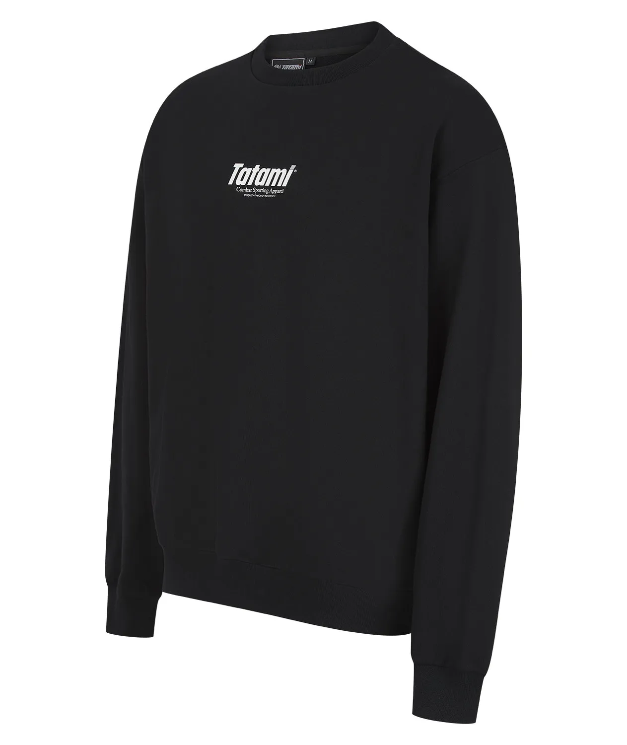 Tatami Adversity Felpa Oversize Unisex Nera 350 GSM