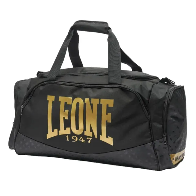Leone1947 DNA Duffel borsone Nero tracolla