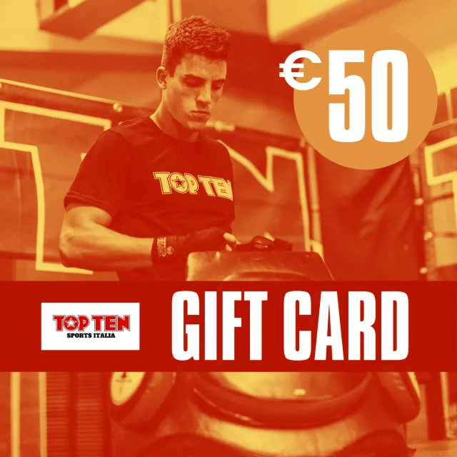 TOP TEN Gift Card 50 carta regalo arti marziali