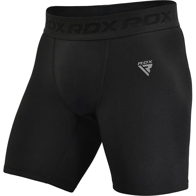 RDX T15 Shorts Compressione Neri MMA