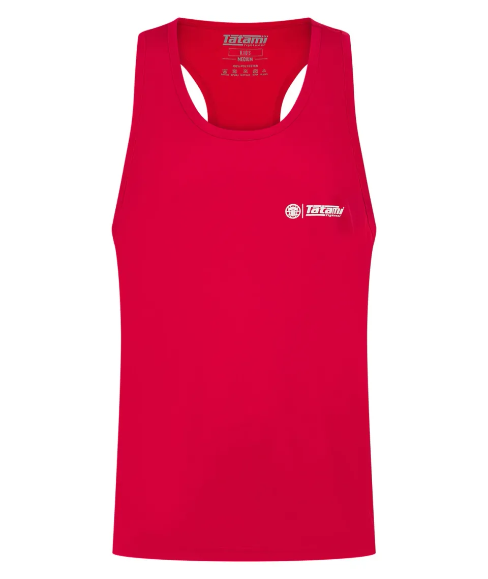 Tatami Kids Boxing Vest canotta rossa bambino