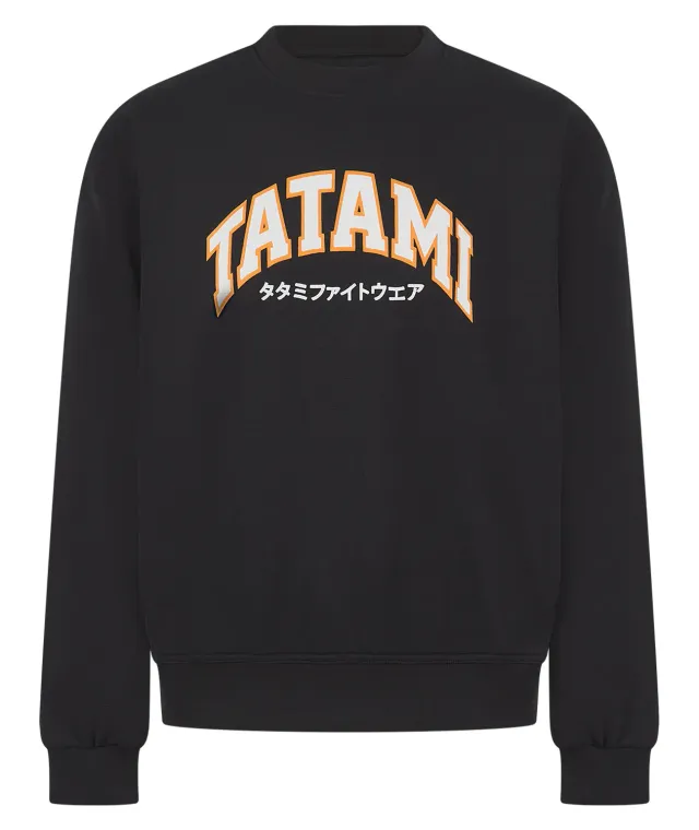 Tatami Fightwear Basketball Kanji Felpa Oversized Nera calda