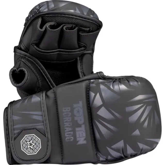 TOP TEN MMA Borrado guanti da sparring MMA protezione