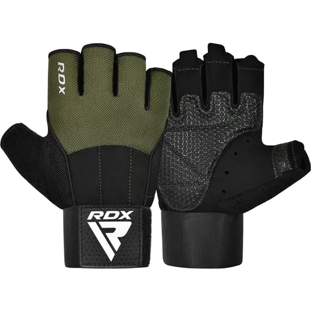 RDX W3 V3 Guanti Palestra Pesi Grip