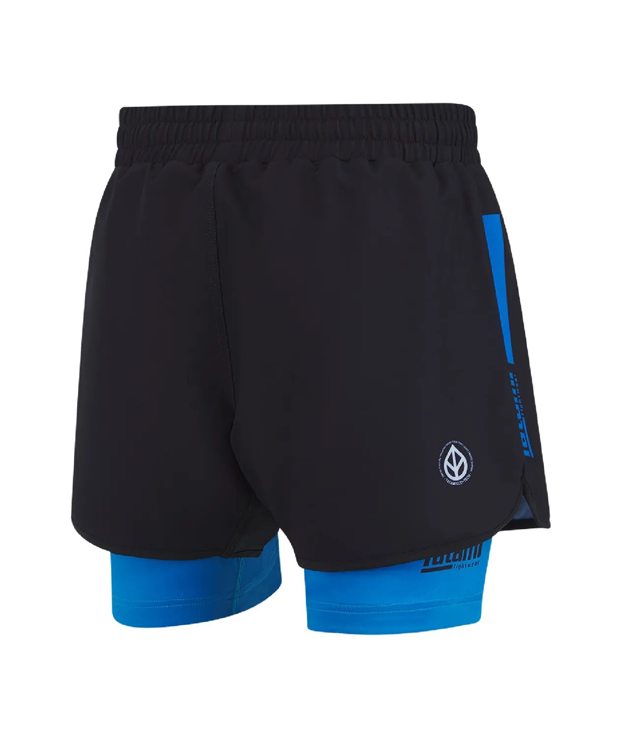 Tatami IBJJF Ranked Hybrid pantaloncini blu cintura blu