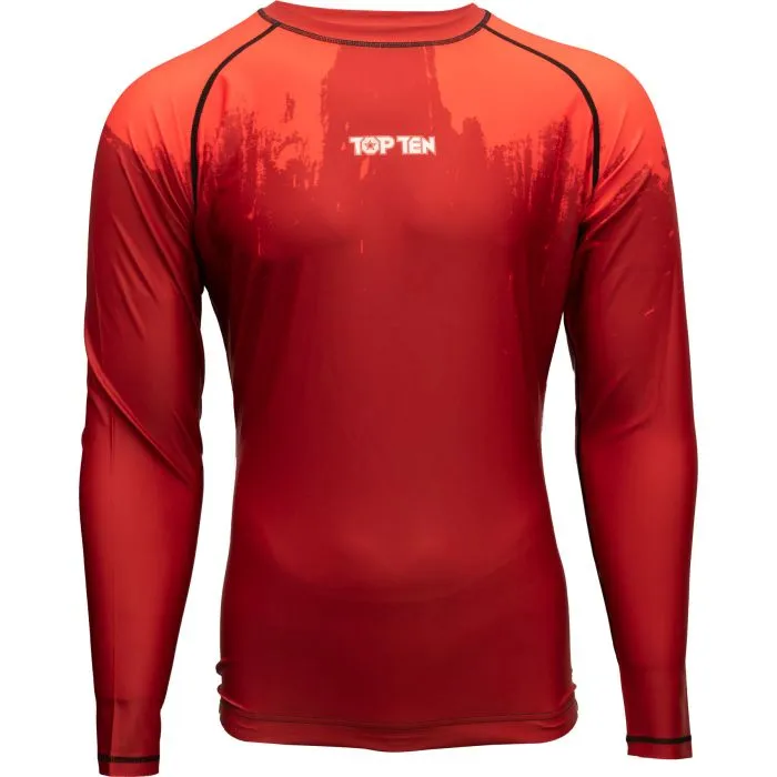 TOP TEN Power Ink rash guard MMA elastan
