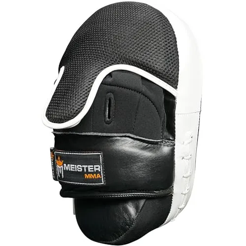 Meister pelle bovina guanti boxe curvi coppia assorbimento urti