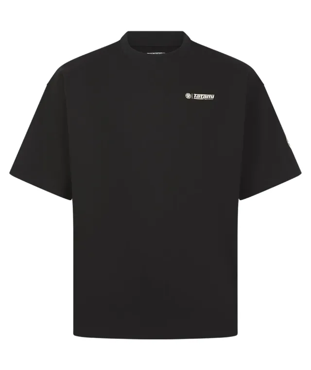 Tatami Tactical Hugging T-Shirt maglietta nera oversize
