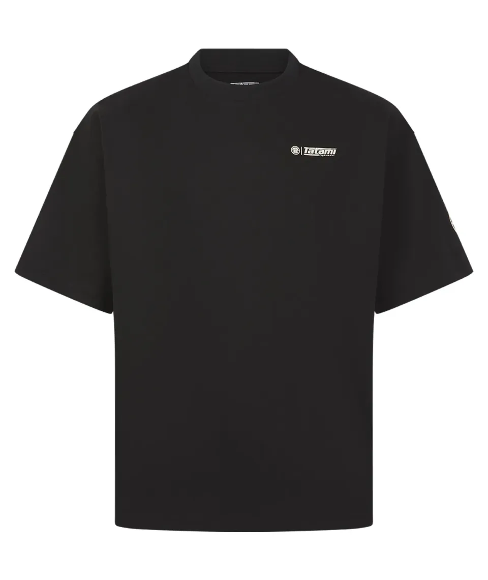 Tatami Tactical Hugging T-Shirt maglietta nera oversize