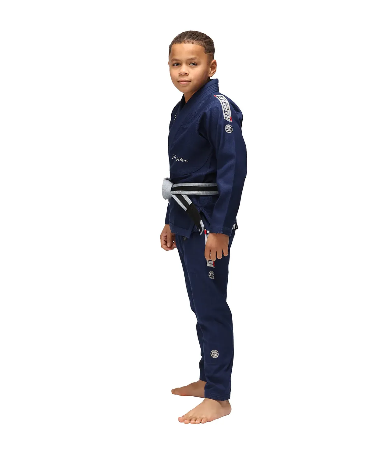 Tatami Elements Superlite kimono BJJ bambino blu navy leggero