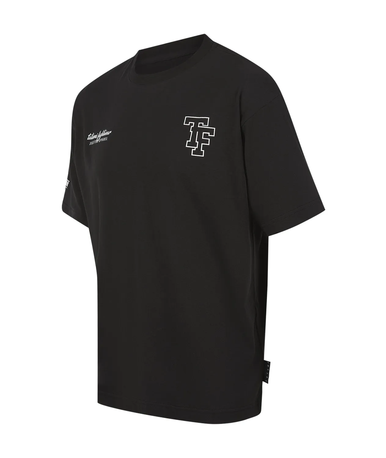 Tatami Fightwear Basic Oversized maglietta nera cotone 210 gsm