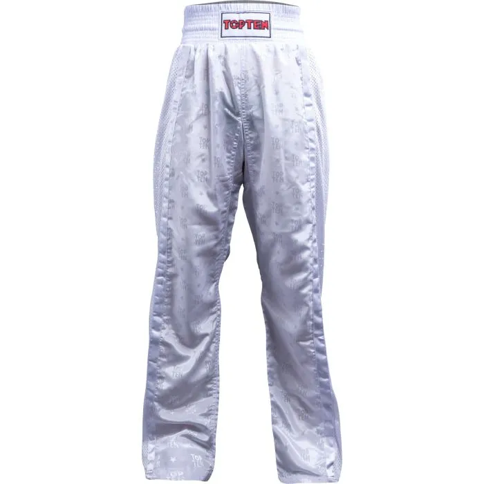 TOP TEN Mesh Pantaloni Kickboxing Poliestere