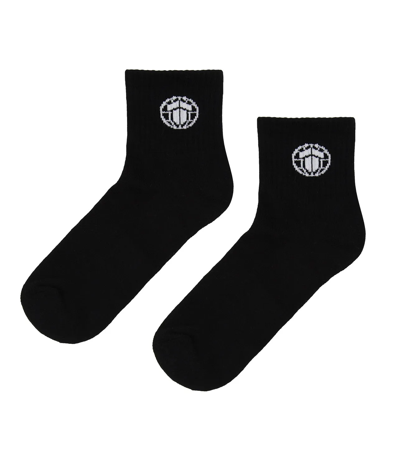 Tatami Fightwear Half Crew calzini neri traspiranti