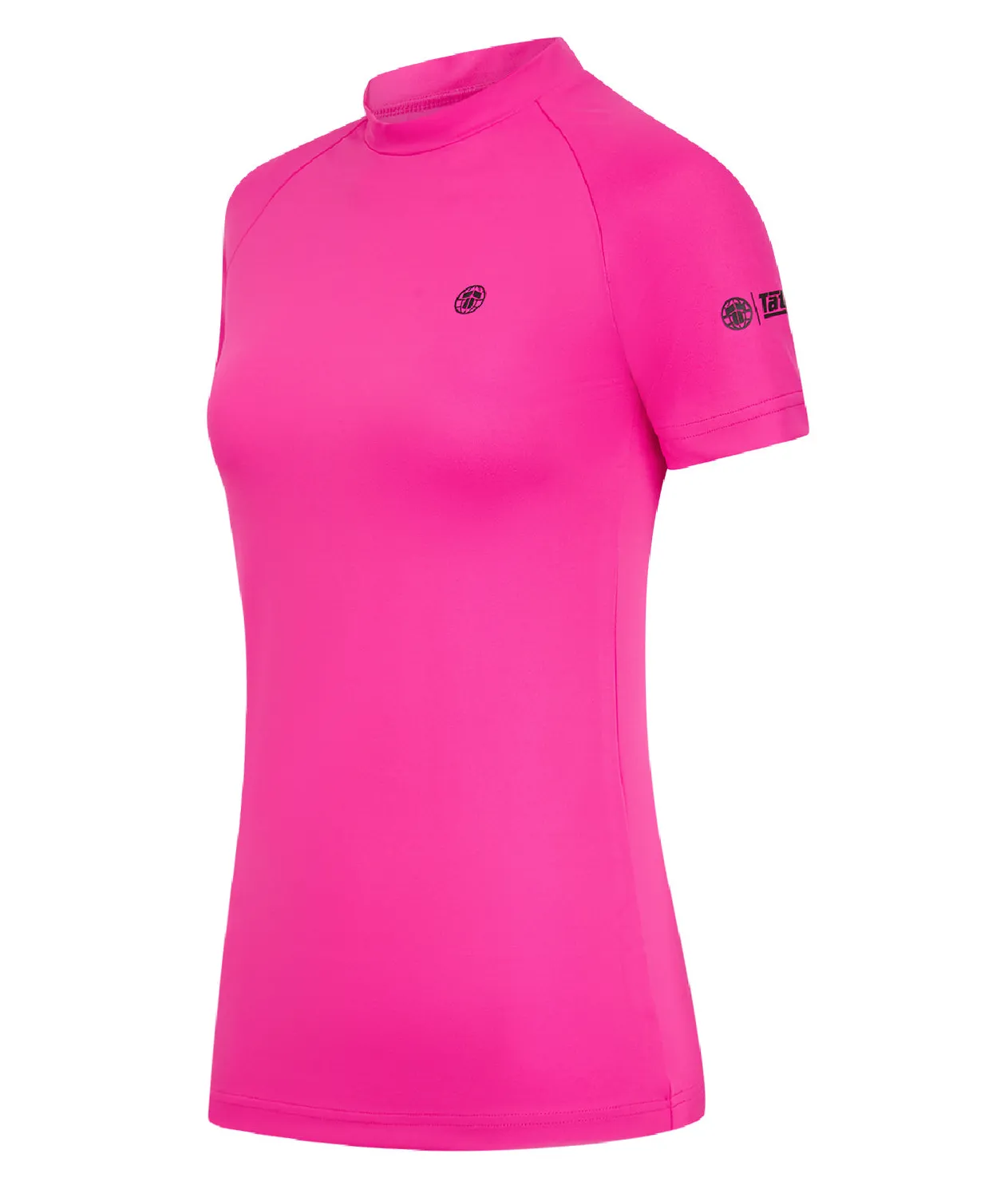 Tatami Fusion Short Sleeve rash guard donna rosa S manica corta