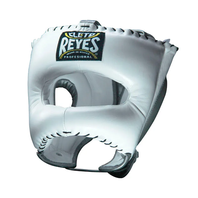 Cleto Reyes Safetec casco boxe barra V oro pelle