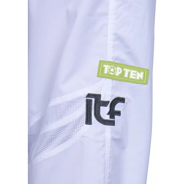 TOP TEN Istruttore GREEN dobok taekwondo rPET