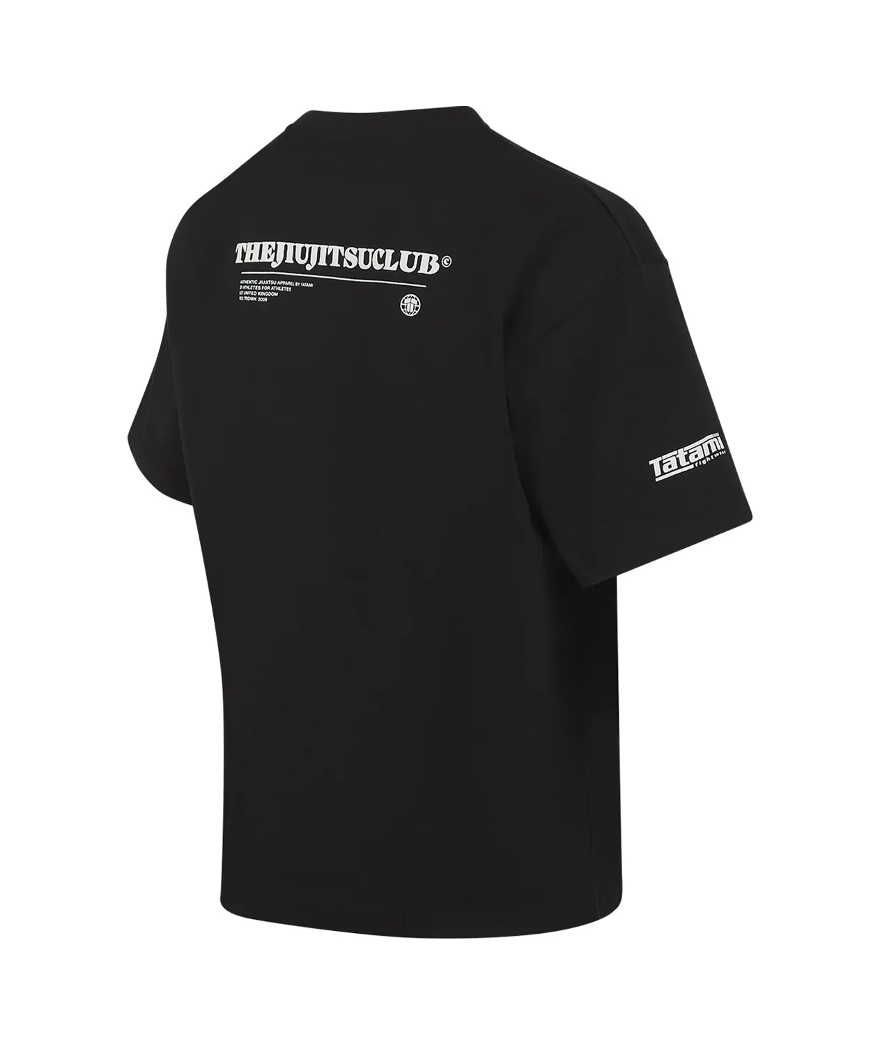 Tatami The Club t-shirt bambini nera in cotone