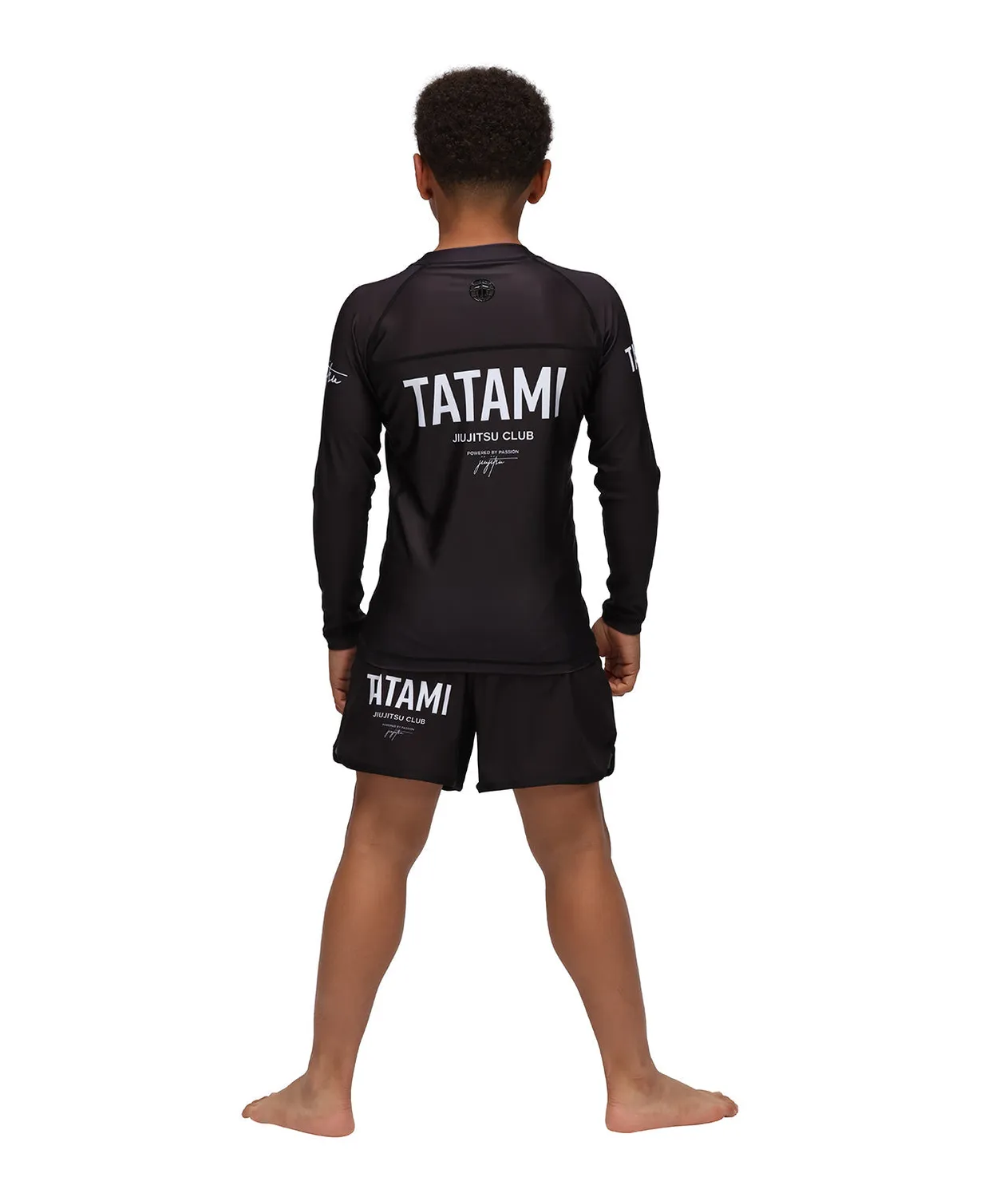 Tatami JJ Club rash guard bimbo maniche lunghe nera