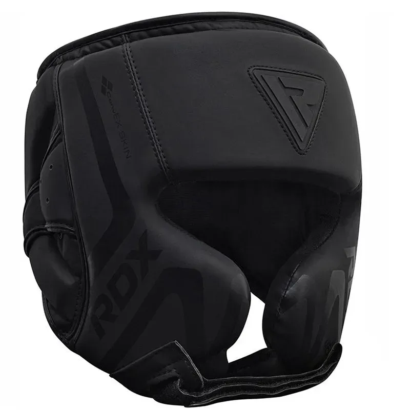 RDX T15 Noir Casco Boxe Nero Imbottito