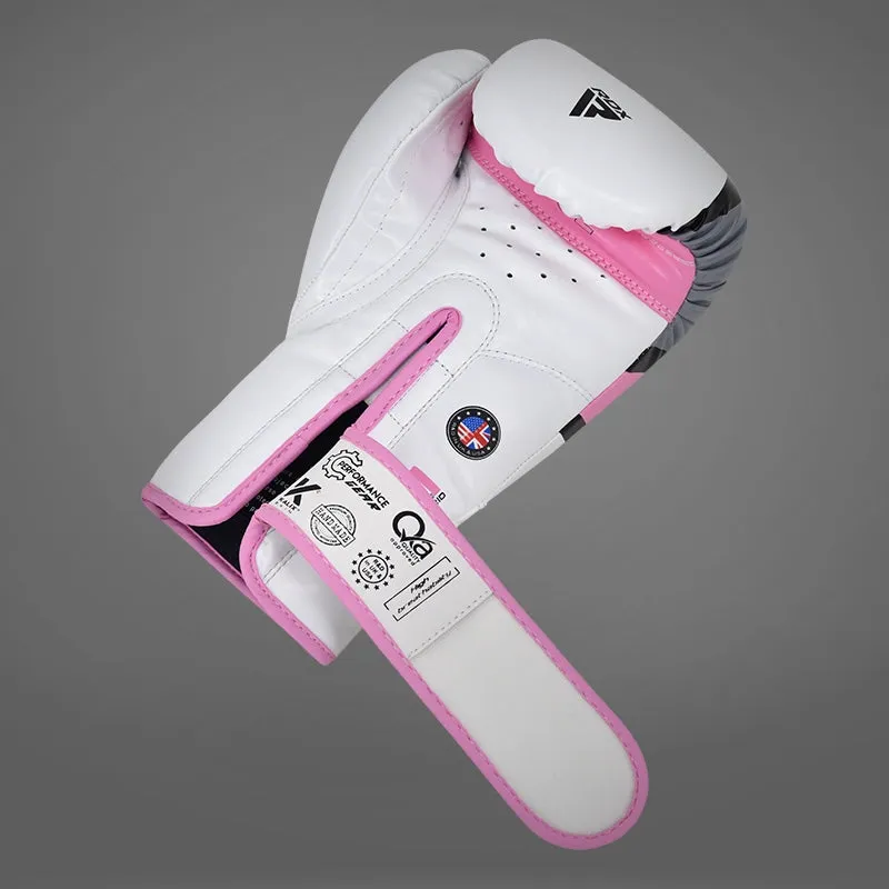 RDX F7 Ego guanti boxe donna rosa 8oz pelle