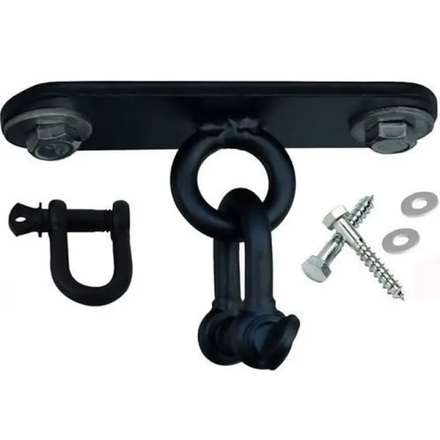 RDX X1 gancio soffitto nero acciaio 100 kg