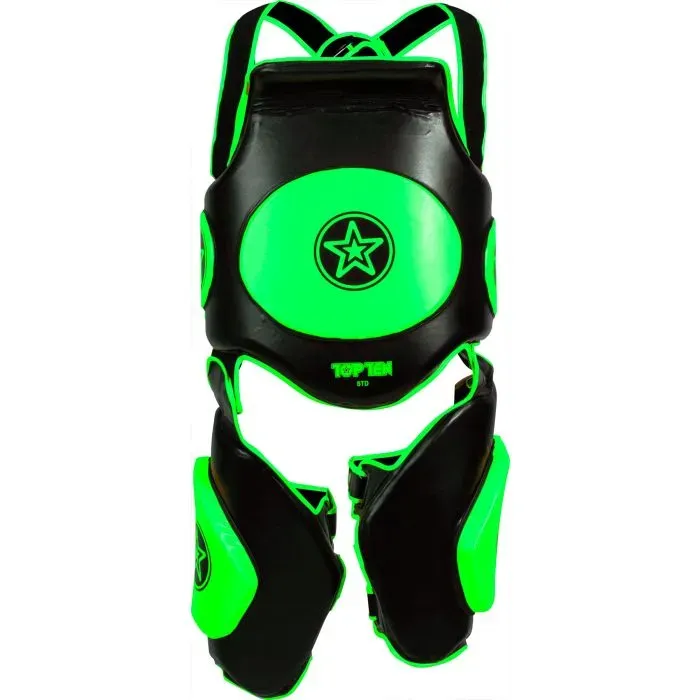 TOP TEN Bodyguard Xtra Scudo calcio kickboxing robusto