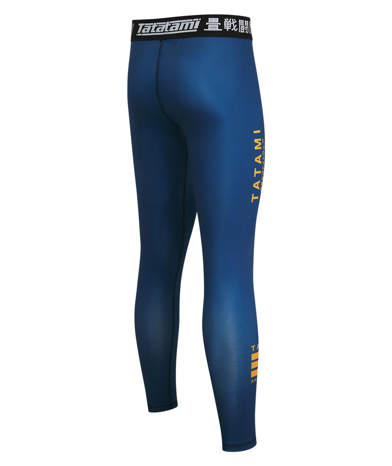 Tatami Katakana V2 Spats Leggings Uomo Blu Giallo