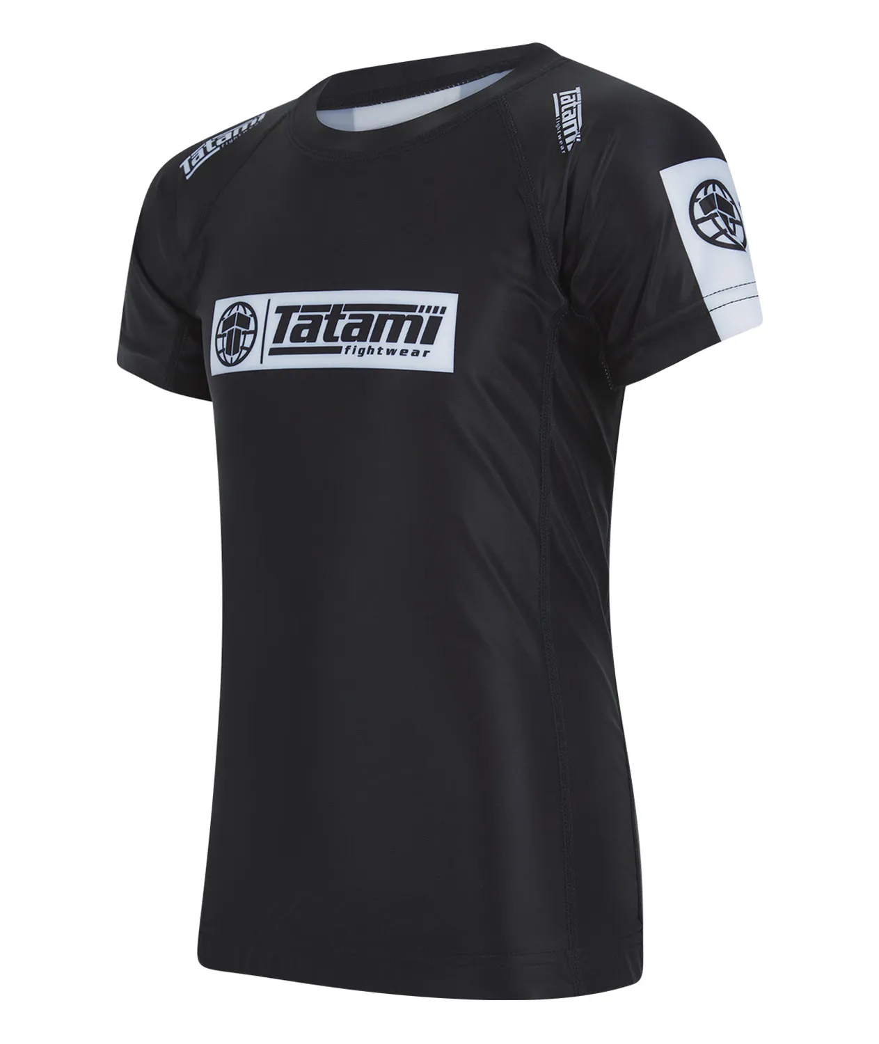Tatami Fightwear Block Rash Guard Bambino Nero Manica Corta